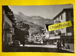 1966 Buchs SG, Bahnhofstrasse mit Margelkopf