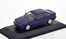 BMW 3er Coupé E36 Phase I 1992-1996 dunkelblau met. /schwarz
