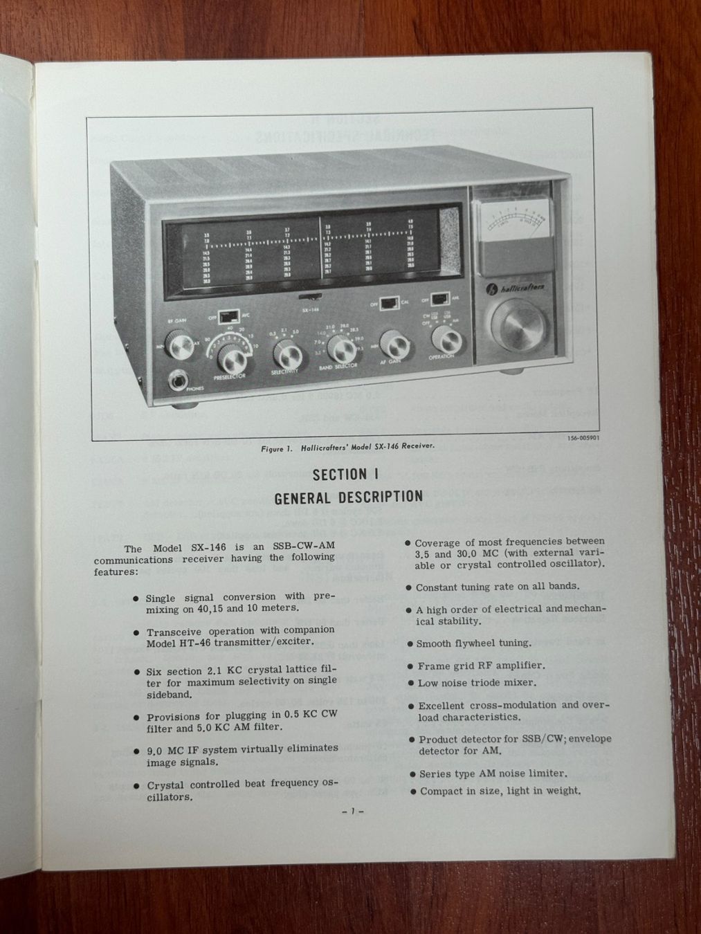 Radiocomunicazione: Hallicrafters SX-146 – Usato da Ins venduto da funkflieger 1