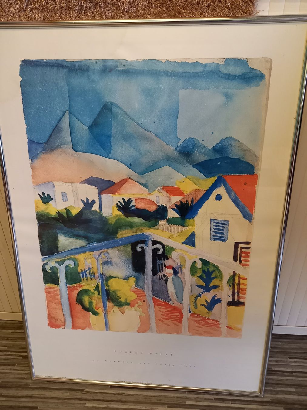 Poster & Bilder: BILD MALEREI  AUGUST  MACKE – Gebraucht aus Uster von flocke1