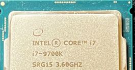 CPU. Intel Core i7-9700   Gebraucht. Preis pro Stück.