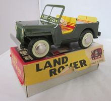 Blechauto Jeep "Land Rover" MF722 Made in China aus den 70er