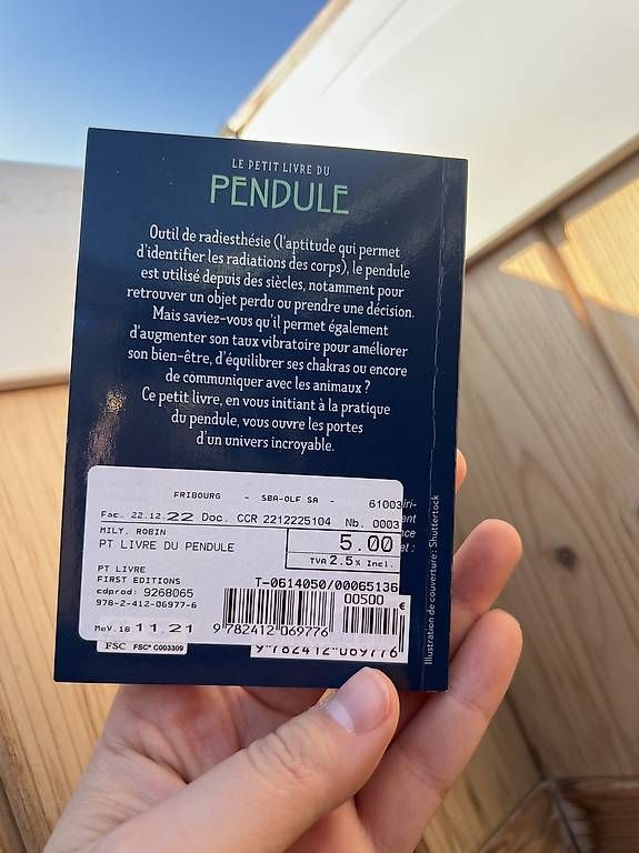 Libri: Le petit livre du pendule - Mily Robin – Usato da Bossonnens venduto da noemie_01 1