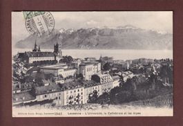 LAUSANNE - Université - 1907