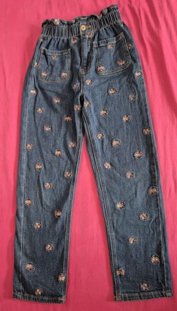 schöne Vertbaudet Jeans, Gr. 140, Mädchen