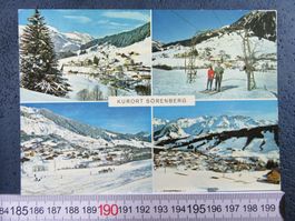 SÖRENBERG KURORT SCHNEE SKI LIFT 1972