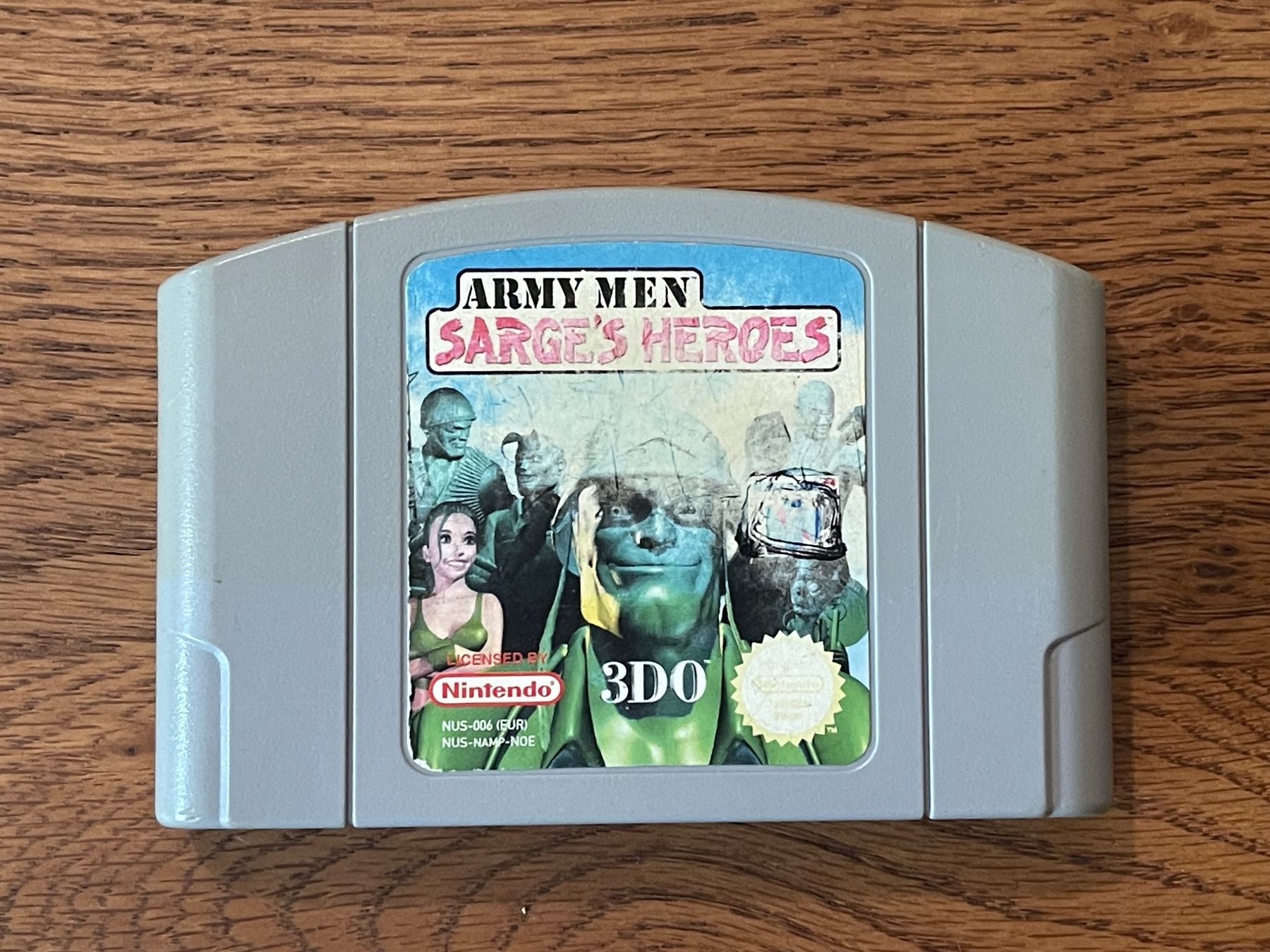 Nintendo Giochi: Army Men: Sarge's Heroes - N64 - gebrauchter Zustand! – Usato da Zuerich venduto da Dorsi