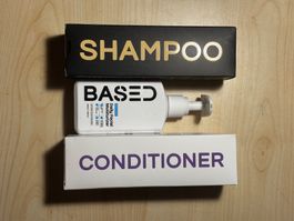 BASED Bodyworks Shampoo + Conditioner + Facial Moisturizer