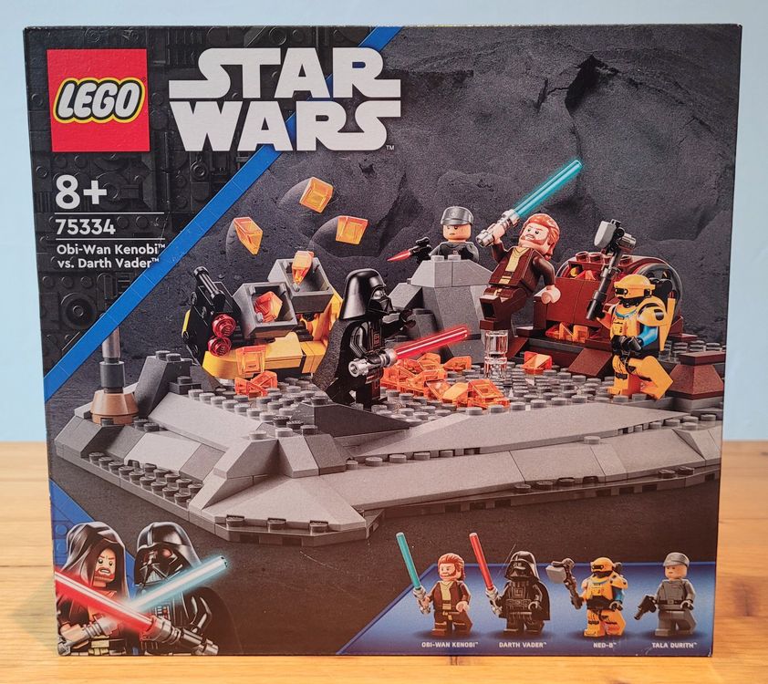 Lego 75334: Obi-Wan Kenobi vs. Darth Vader - Neu & OVP (Neu und ...