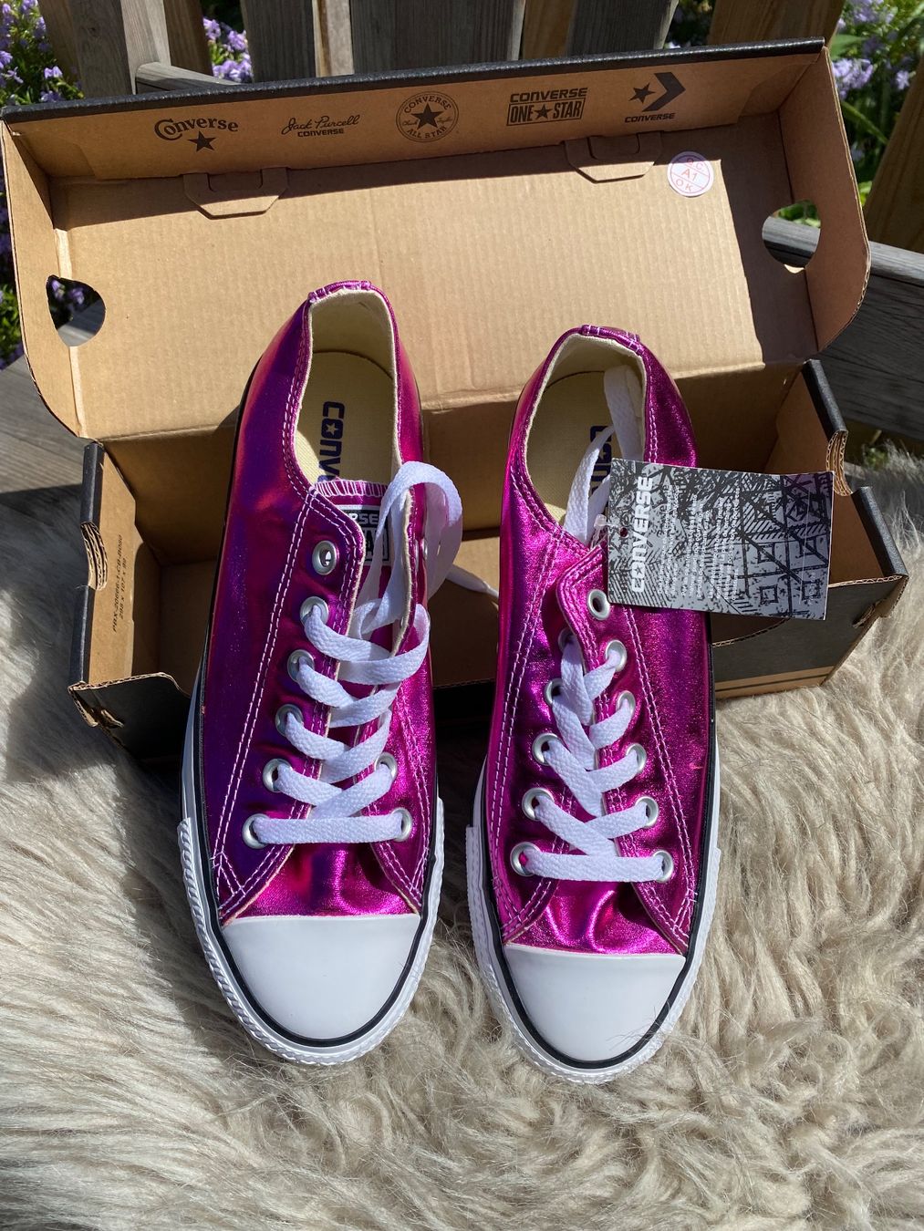 Converse Scarpe da uomo: Neue Converse in Magenta Glow Gr. 38 – Nuovo e nell'imballaggio originale da Roches BE venduto da Anamun 4