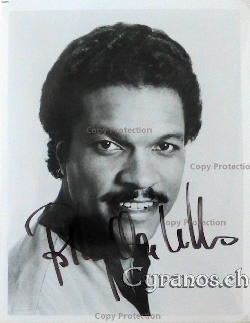 Autogramme: Billy Dee Williams (1937) Schauspieler STAR WARS - Autogramm – Gebraucht aus Dietikon von cyranos.ch