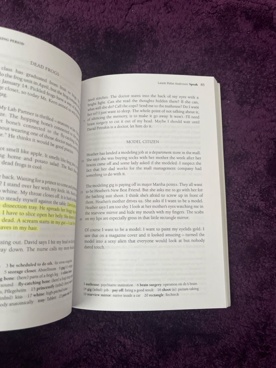 Bücher: Speak von Laurie Halse Anderson – Gebraucht aus Seuzach von i_22 3