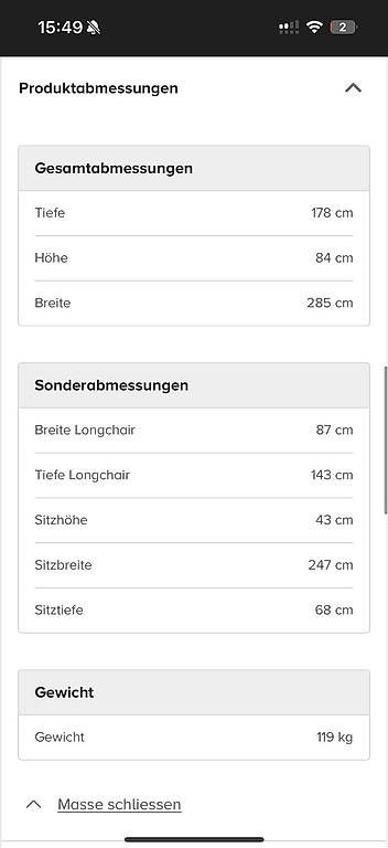 Sofas: COUCH ZUSTAND SEHR GUT – D'occasion à Riehen par ema_t6fw 3