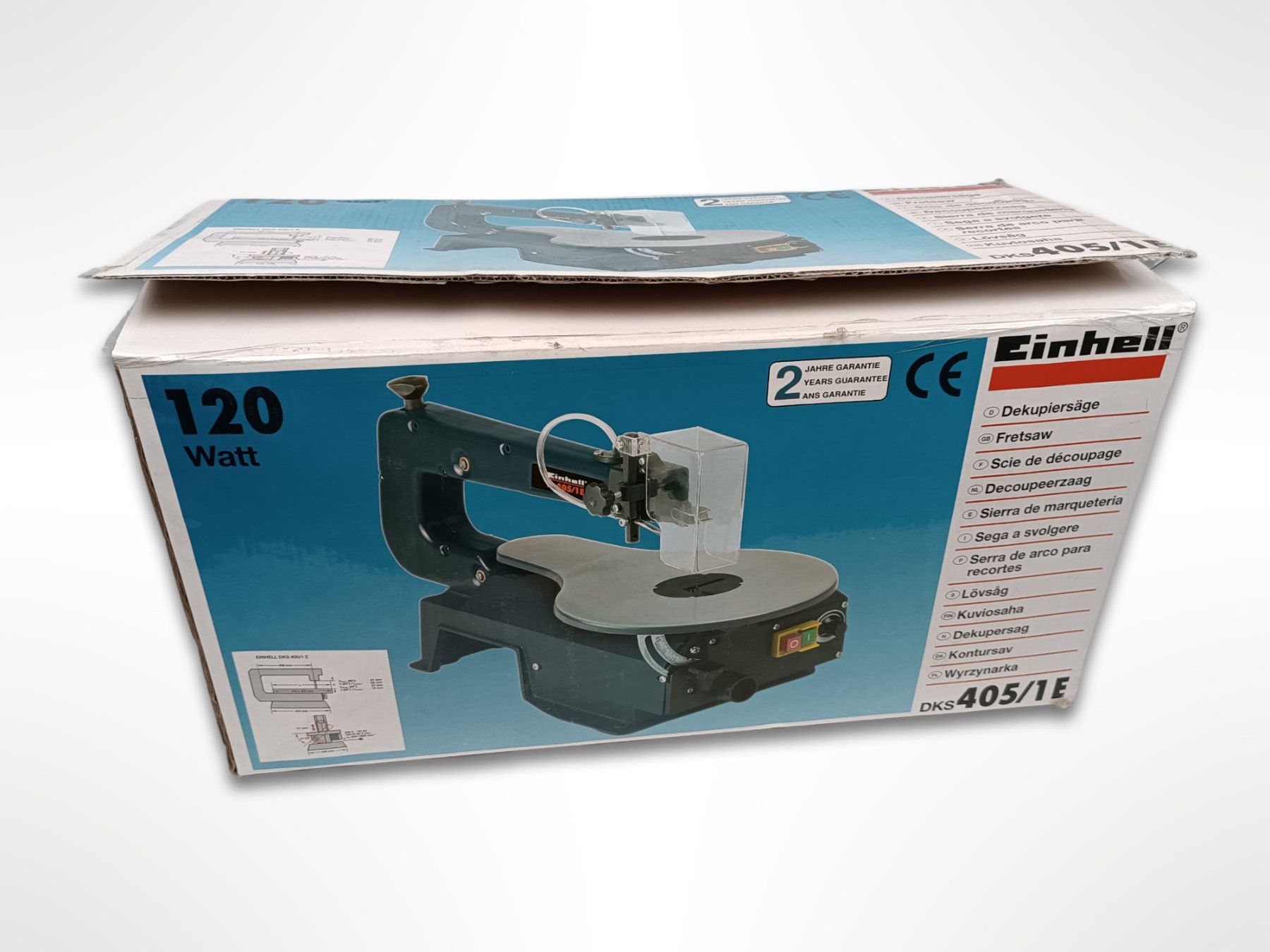 Einhell Seghe: EINHELL Dekupiersäge DKS 405 / 1E - 120 Watt – Usato da Suhr venduto da Restwert_Suhr 8