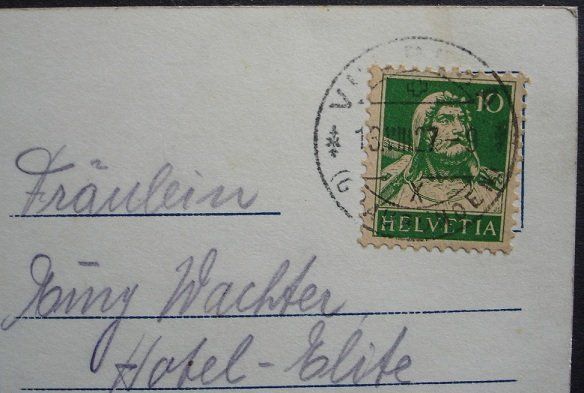 Cartoline postali: VULPERA Hotel Waldhaus – Usato da Jona venduto da philajona 1