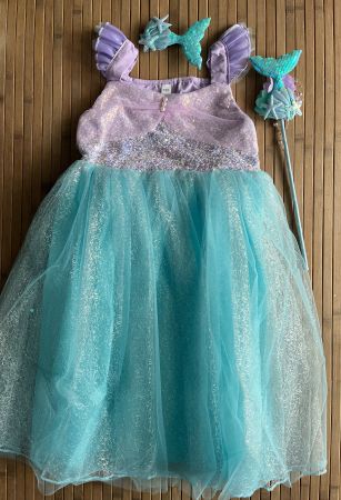 Meerjungfrauenkleid Fasnachtskostüm Gr. 6 jährige