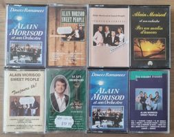 Lot 8 cassettes audio vintage - Alain Morisod & Sweet People