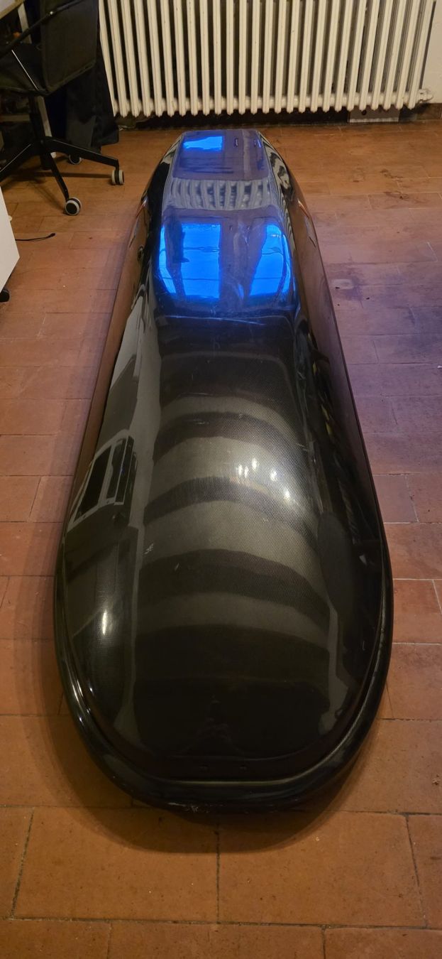 Thule Box da tetto: Coffre de toit Thule noir 230 x 70 cm – Usato da EPALINGES venduto da fre_vr52 1