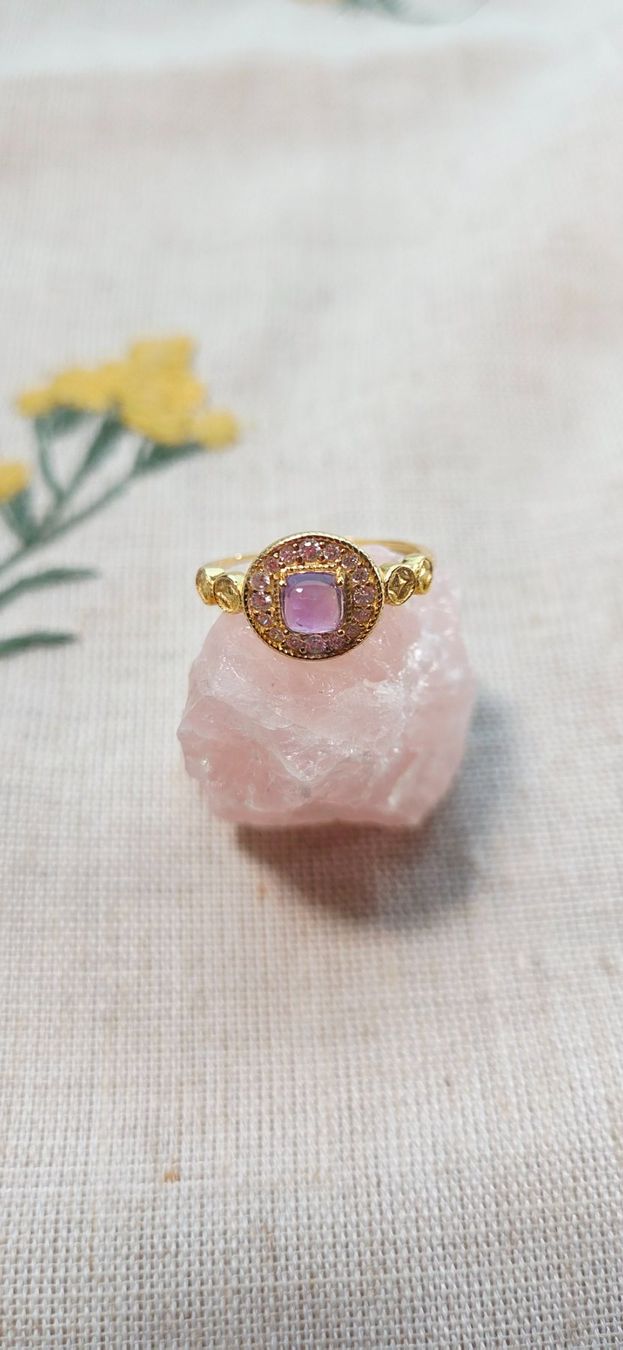 Anelli: NEW - S925 Amethyst Ring (Adjustable) – Nuovo (secondo la descrizione) da Zürich venduto da cin_wcf6 2