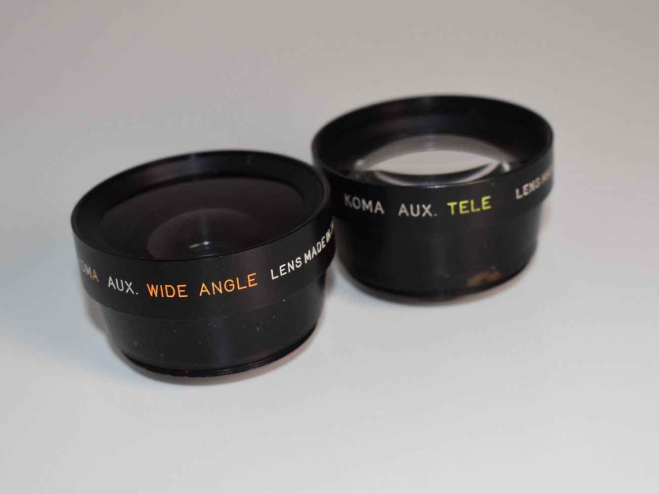 Objektive: KOMA AUX. Vintage Objektiv-Set – Defekt aus Azmoos von greenstone13
