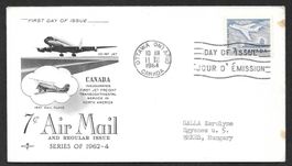 Kanada FDC Air Mail ET Ottawa 11.3.1964