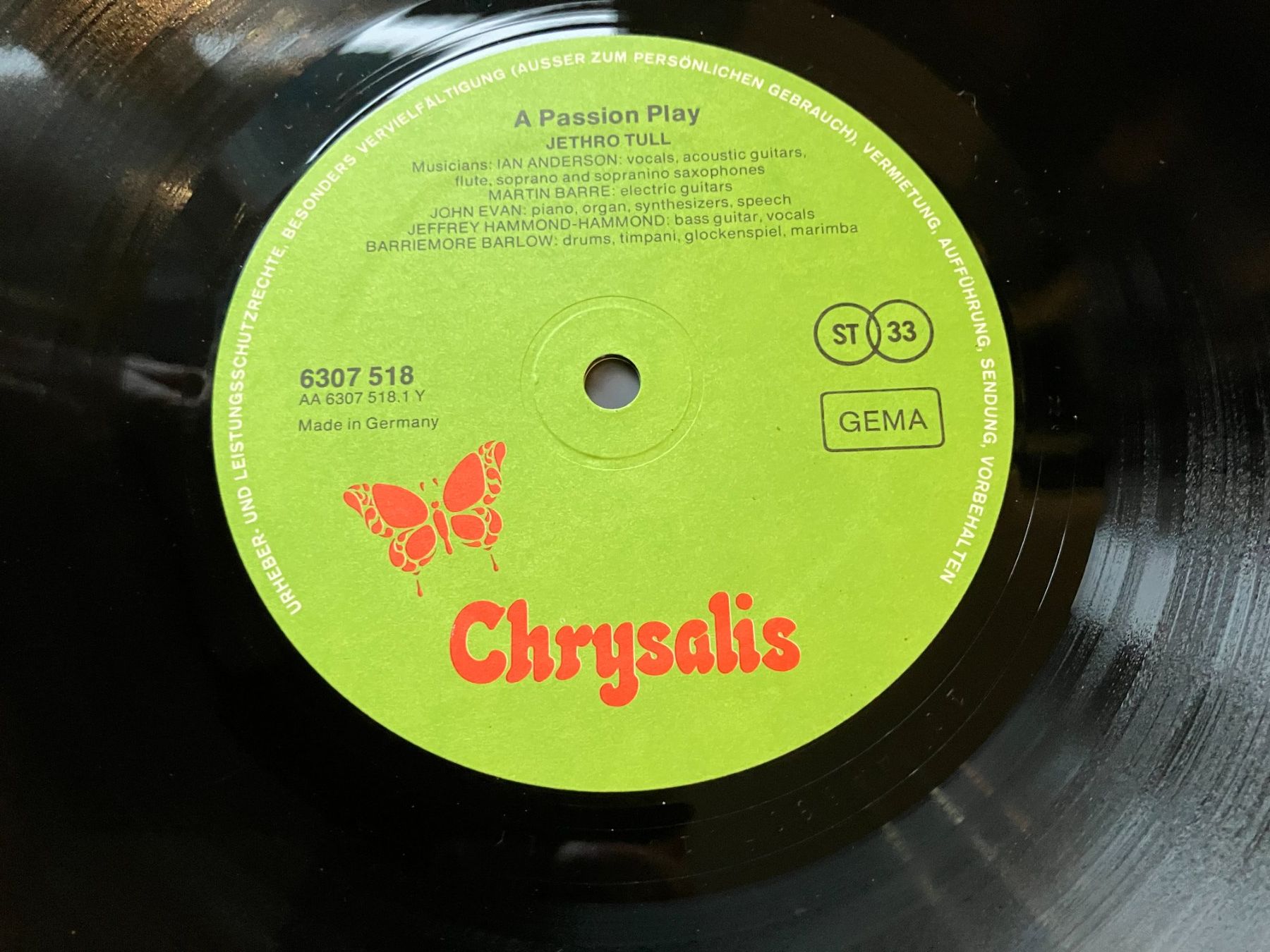 Schallplatten: Jethro Tull – Gebraucht aus Aarwangen von Jukebox3 5