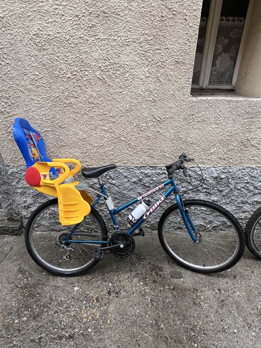 Biciclette: Bicicletta con seggiolino per bambini – Usato da Muralto venduto da Giechk98