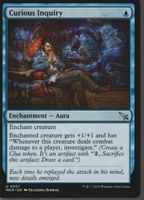 TCG Magic The Gathering MTG UK MKM 051 Curious Inquiry