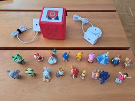 Toniebox Rot mit 18 Tonies Konvult - inkl. 2 Ladestationen