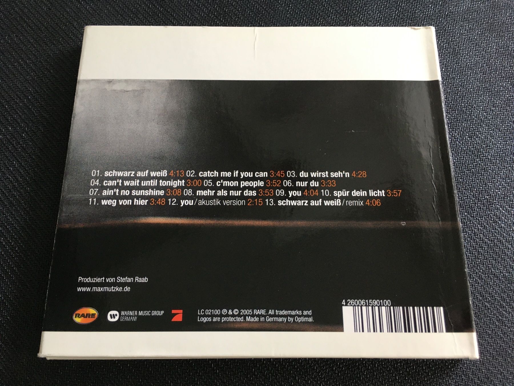 CD: Max Mutzke -CD- – Usato da St.Gallen venduto da MedienJoe 1