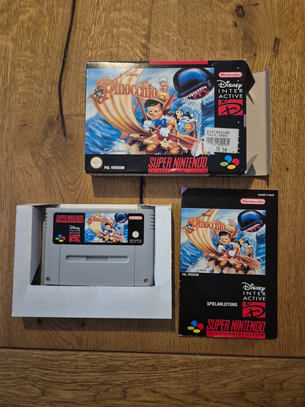 Nintendo Giochi: Pinocchio SNES OVP – Usato da Pratteln venduto da RETRO1989 7