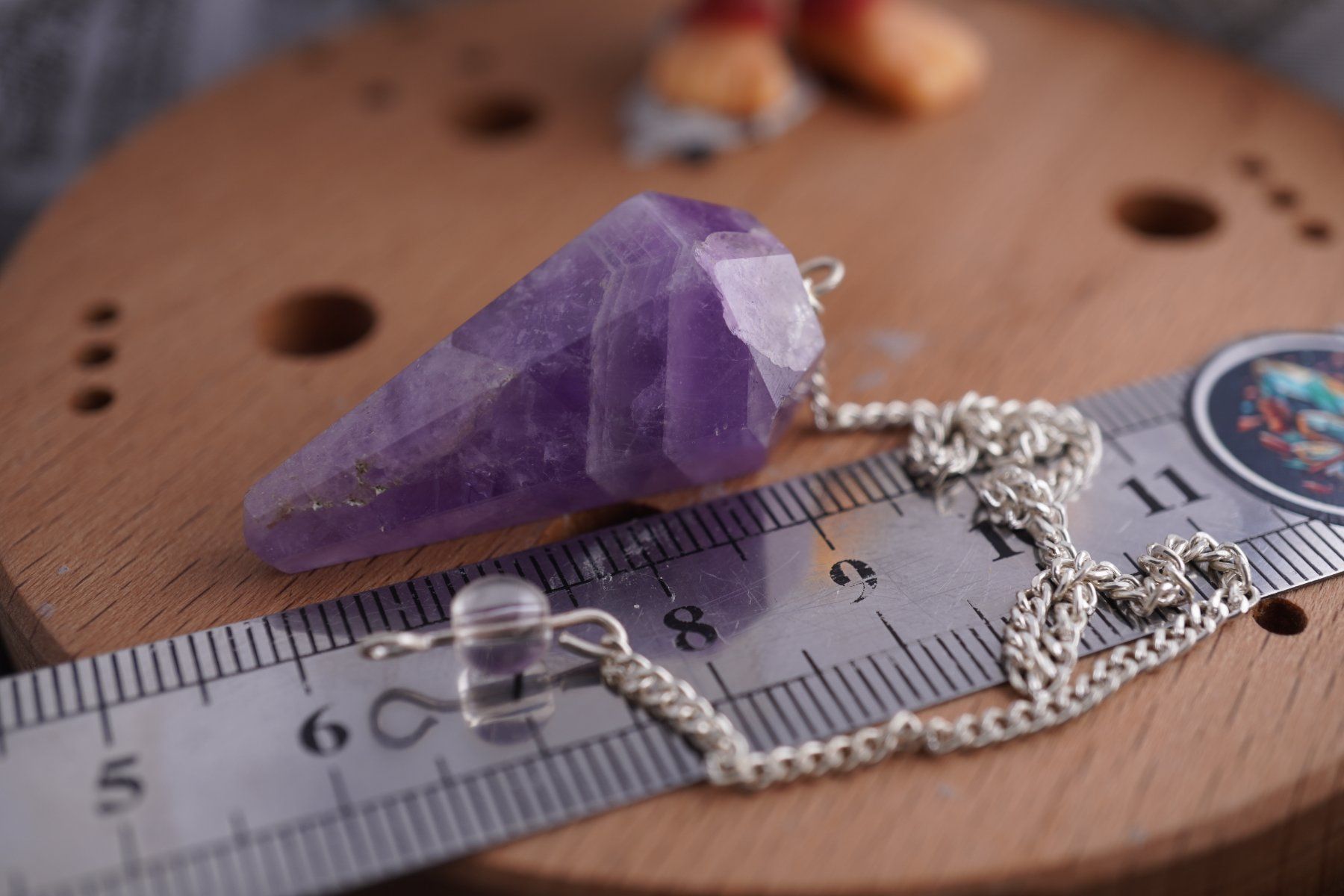 Mineralien & Heilsteine: Amethyst   Pendel         Ab 1.-(1) Räumung – Neu und originalverpackt aus Eschenbach SG von topstone 1