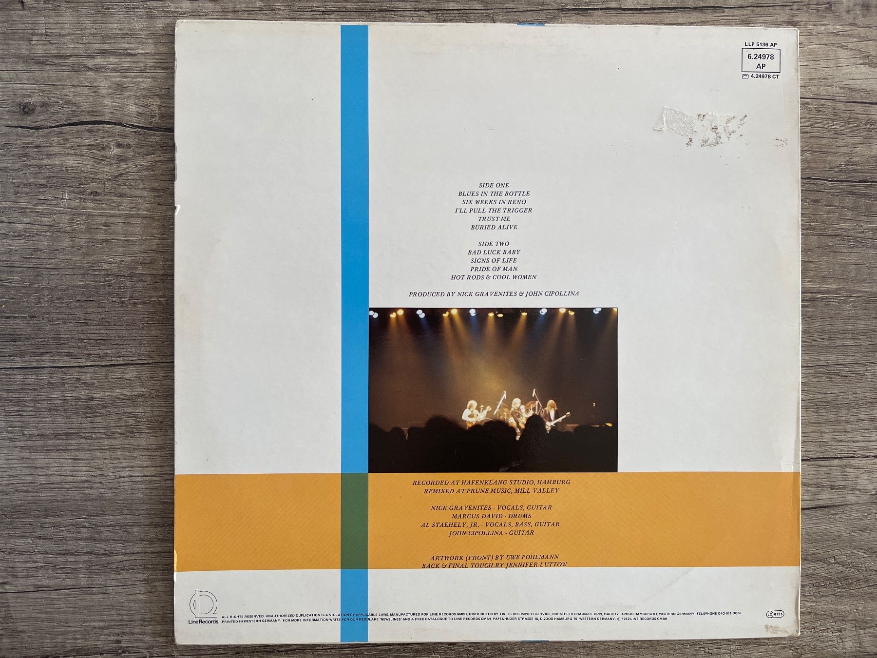 Dischi in vinile: S1323/Gravenites/Cipollina: Monkey Medicine – Usato da Frutigen venduto da Philippe_jsp 1