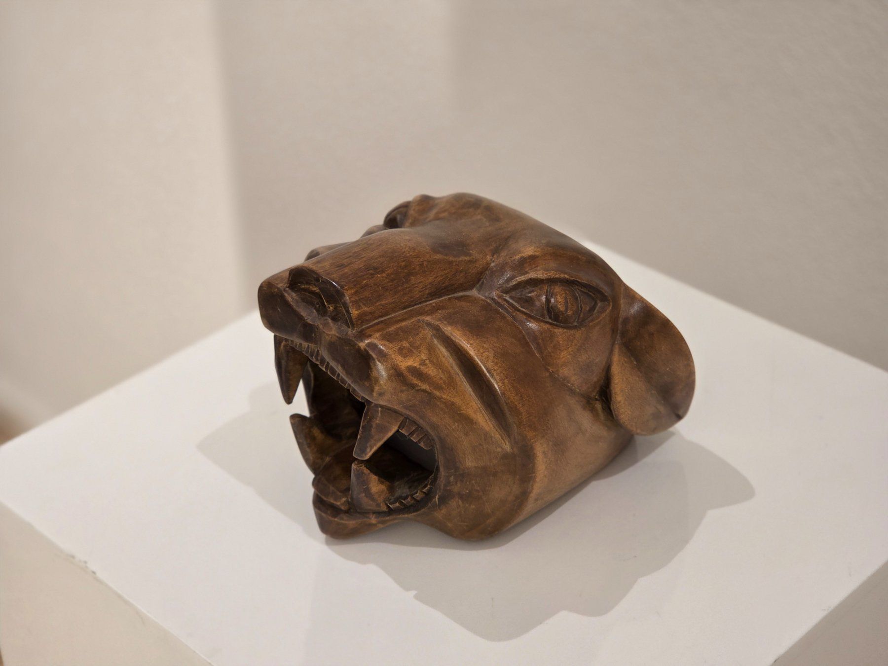 Maschere: Panther Kopf in Holz – Usato da Gersau venduto da pd-design-and-art