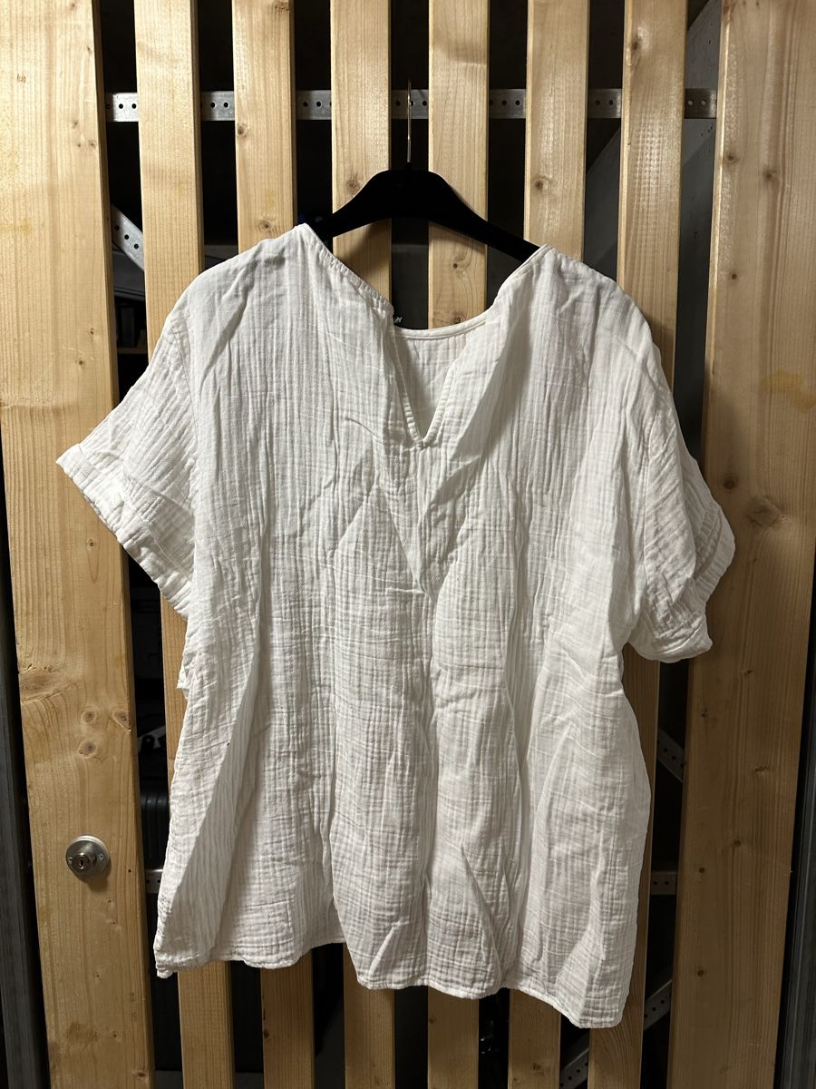 H&M Camicette: Stilltop, Mousselinstoff, H&M, XL – Difettoso da Uster venduto da staernli4 2