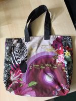 Desigual Tasche mit Blumenmuster mehrfarbig guter Zustand