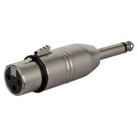 DAP Adapter XLR Weiblich zu Jack Männlich Mono