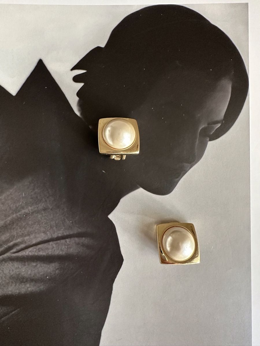 Pierre Lang Orecchini pendenti & Orecchini a lobo: Ohrclips Pierre Lang mit Perle – Usato da Zollikon venduto da pan_8jtm