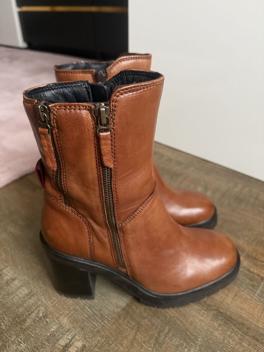 Damenschuhe: Stiefelette Damen Leder Gr. 38 – Gebraucht aus Lachen SZ von zsucard 2