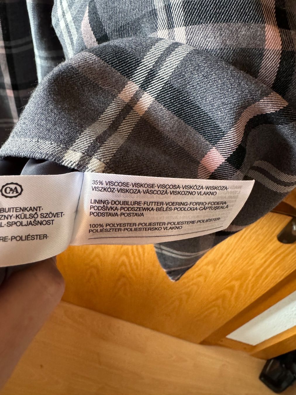 C&A Vestiti & Gonne: Schönes kariertes Kleid Gr. 152 – Usato da Grosswangen venduto da second_hand_dress 6