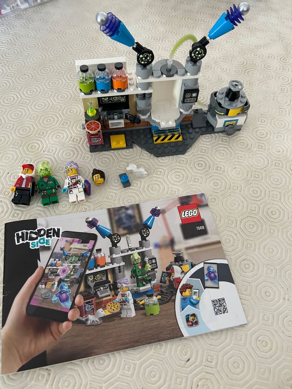 Lego Jeux de construction: Lego HIDDEN SIDE 70418 J.B.'s Ghost Lab – D'occasion à Arbedo par nadia1973