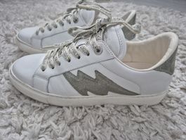 Baskets Zadig & Voltaire blanches pointure 38 maos plutôt 39
