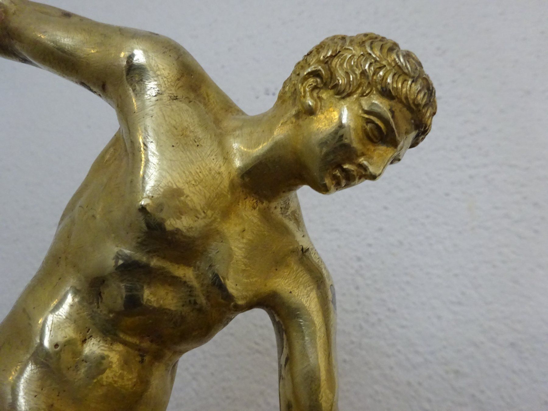 Sculture & Statue: Antiker Diskuswerfer / feuervergoldet – Usato da Esslingen venduto da eintagammeer 6