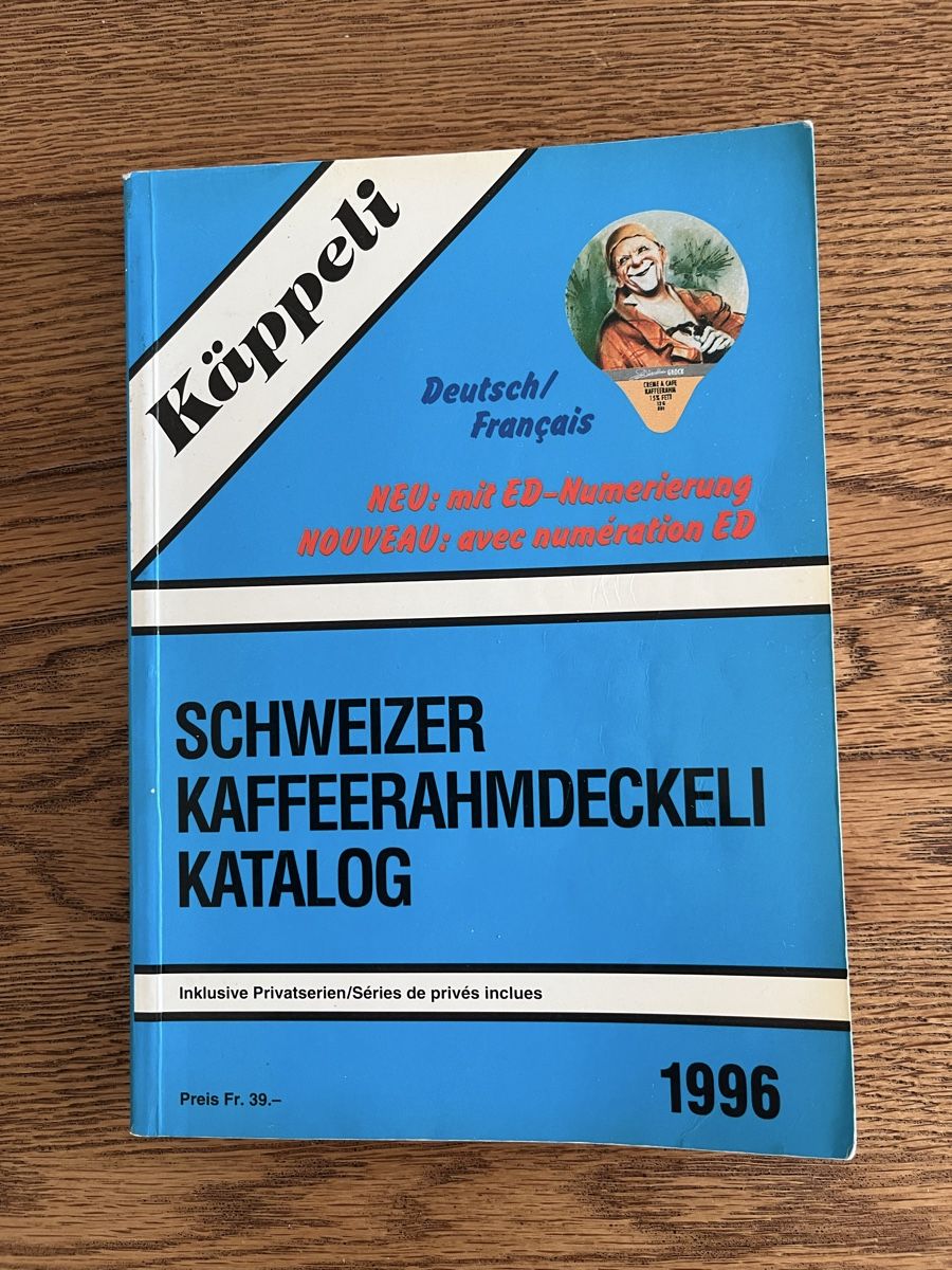Opercules: Kaffeerahmdeckeli Kataloge – D'occasion à Schliern b. Köniz par medion3098 1