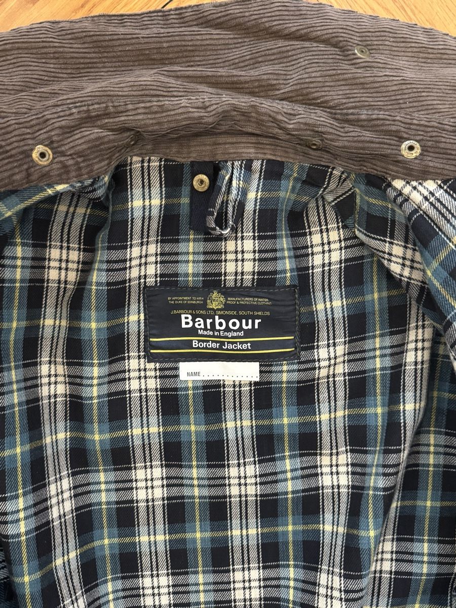 Barbour Vestes: Barbour Border Wax Jacket – D'occasion à Zürich par holzpeter1 2