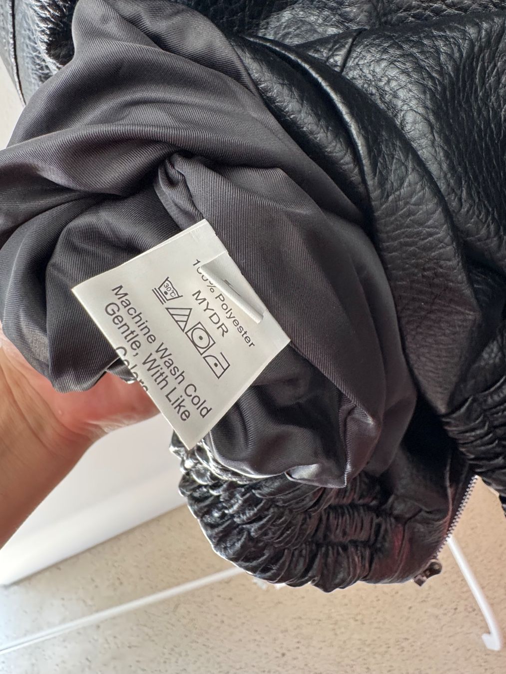Giacche: Kunstleder Jacke schwarz – Difettoso da Zürich venduto da di_archive 6