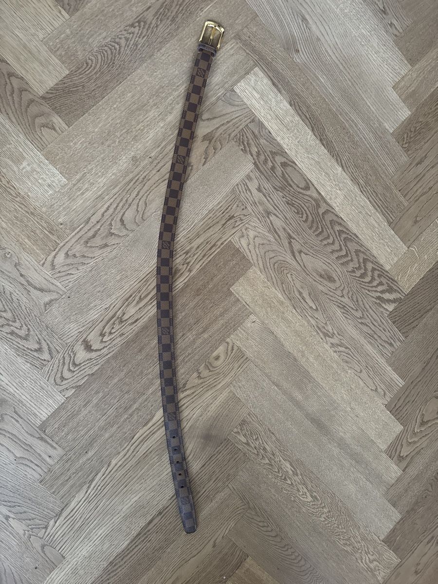 Louis Vuitton Cinture: Louis Vuitton Gürtel damier – Usato da Zürich venduto da SimoneK01 1