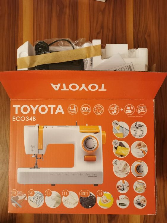 TOYOTA 71022 ECO 34 B Freiarm- Nähmaschine (Neu und originalverpackt ...