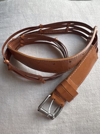 Strenesse BLUE Gürtel braun Leder