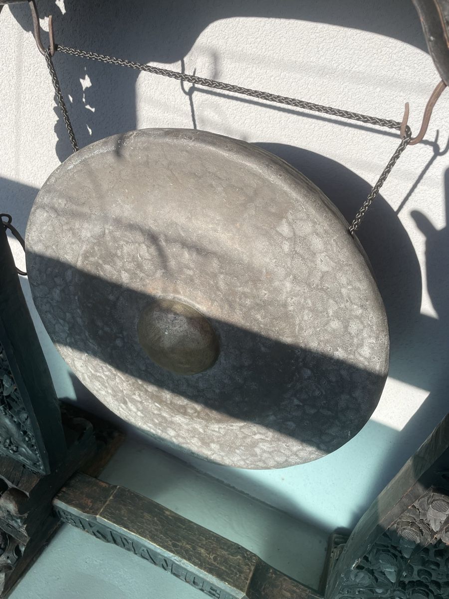 Strumenti musicali: Grosser Gong Indonesien – Usato da Basel venduto da Nataly1966 1